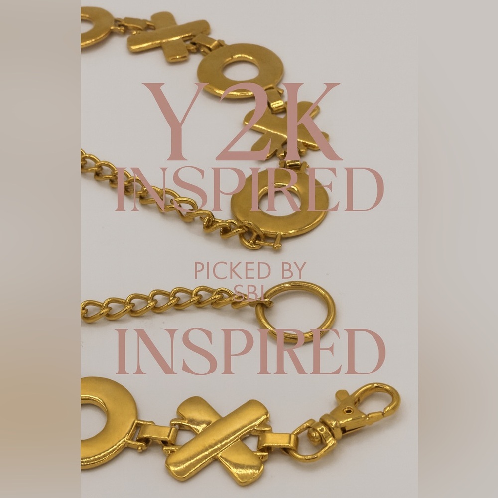 Vintage-Inspired Gold XOXO Statement Belt❤️ - Picture 15 of 17